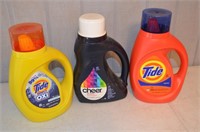 Lot of 3 Laundry Detergent