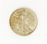 Coin Scarce 1934-D Walking Liberty Half $-Ch-AU