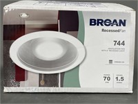 Broan Recessed Fan with Light 744