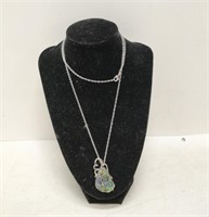 lovely pendant with .925 sterling silver chain