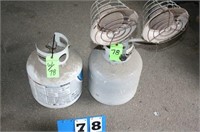 LP Gas Heater w/(2) Propane Tanks