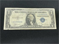 1935 C $1 Silver Certificate Star Note