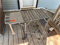 Barbecue Grill Cart