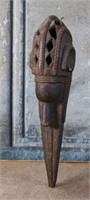 A Fine South African Carved Wood Figurehead own &