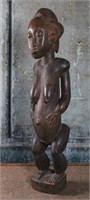An African Ivory Coast Luba Peoples Carved Wood