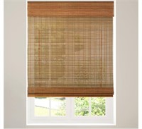 CALYX INTERIORS Cordless Bamboo Roman Shade