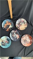 Norman Rockwell Heritage plates