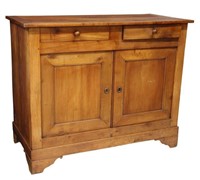 FRENCH LOUIS PHILIPPE PERIOD FRUITWOOD SIDEBOARD