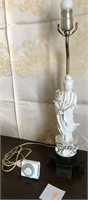 703 - UNIQUE ASIAN BASED TABLE LAMP (NO SHADE) (9)