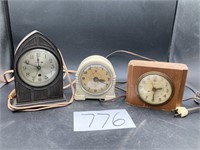 Hammond Clock and Telecron Alarm