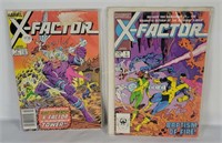 X-factor Comics Issue #1 & 2