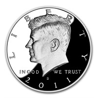 2011-s Silver Kennedy Half Dollar