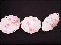 Three pieces of RS Prussia china with