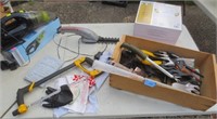 HD limb saw, garden & yard items, vacuum, misc