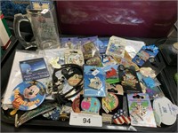 Disney Enamel Collectors Pins.