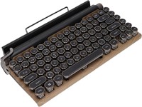 Typewriter Keyboard, 83 Keys Retro Mechanical