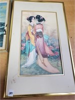 Signed & 196/950 Geisha Girls Pic