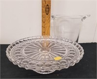 Genuine lead crystal made in West Germany cake