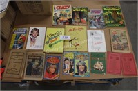 misc vintage books & magazines