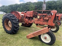 1960 AC D17 Gas Wide Front Tractor - non running