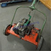 Motorized reel mower, B & S motor