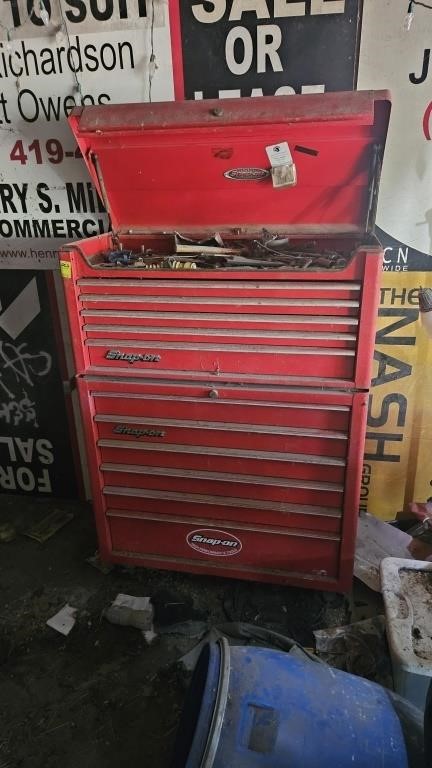 Snap-on rolling tool box