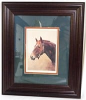 Frame of Horse 1990 by R. Guzzi 15x12.5