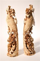 CHINESE CARVED FIGURES