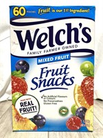 Welch’s Fruit Snacks 60 Pouches (open Box, Bb