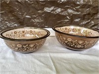 Corning mixing bowls set of 2