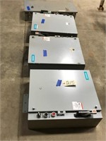 Siemens pump switch boxes fully wired qty 4