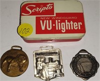 Tin Scripto Vu Lighter