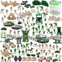 150pc Toy Army Soldiers & Vehicles