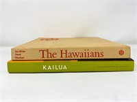 Kailua and The Hawaiians coffee table books