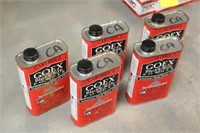 (5) Cans of CARTRIDGE Black Powder (mostly Full)