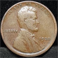 1920-D Lincoln Wheat Cent Nice