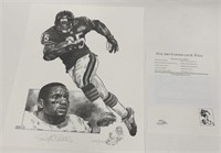 Anthony Thomas Chicago Bears Lithograph