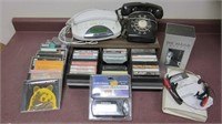 Telephones, Tapes, C D's & More