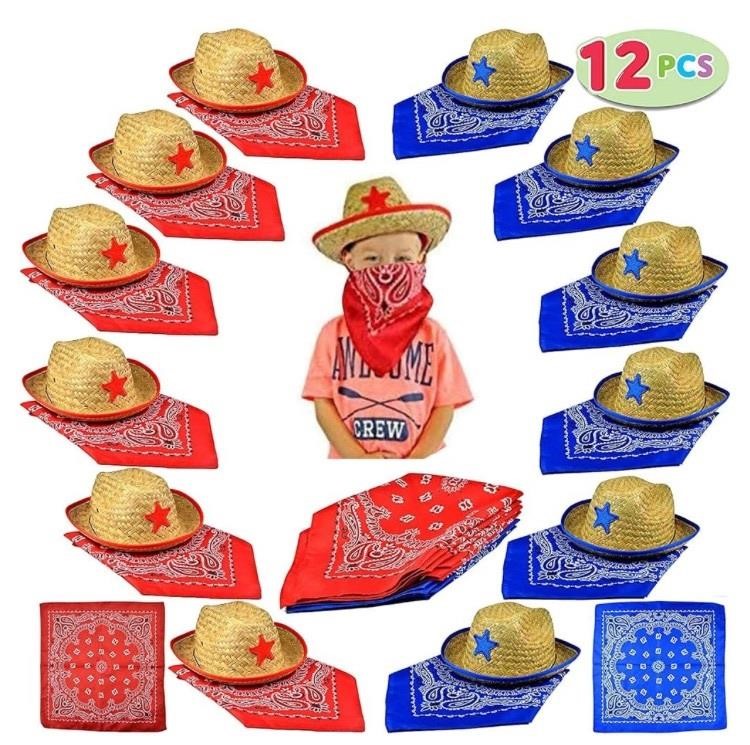 12 hats and bananas for kids parties or play