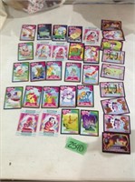 My little pony trading cards