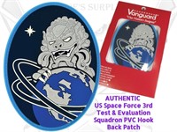 Vanguard 3rd Space Force Test Eval PVC Patch 3F3
