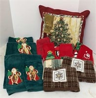 Christmas Towels & Pillow