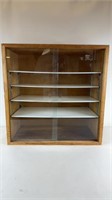 24" x 24” x 12” Sliding Glass Display Case