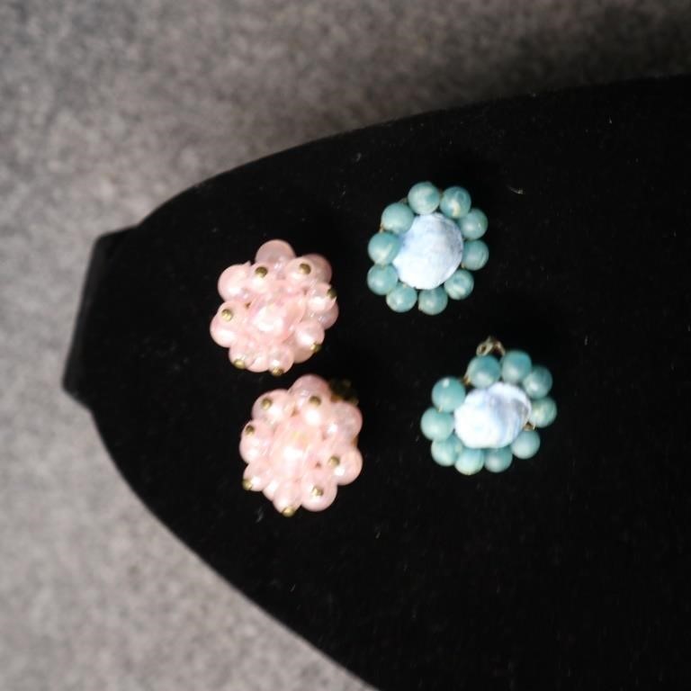 Two Pair's Vintage Earrings