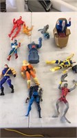 10 X-men w/ accessories