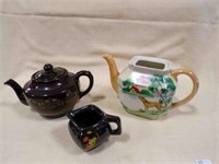 Vintage Porcelain/Pottery Tea Pots