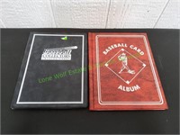 (2) Baseball Collectors Trading Card Albums