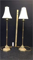 2 MATCHING LAMPS