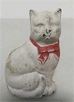 Cast iron cat bank