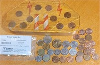 T - MIXED LOT OF COLLECTIBLE COINS (L15)